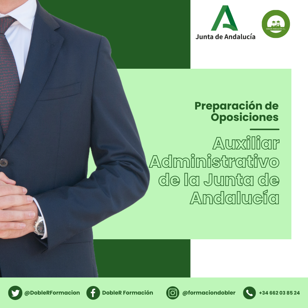 Oposiciones Auxiliar Administrativo De La Junta De Andaluc A C Dobler