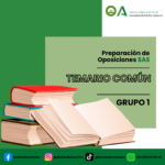 OPOSICIONES PARTE COMÚN SERVICIO ANDALUZ DE SALUD (SAS). GRUPO ABRIL 2024.