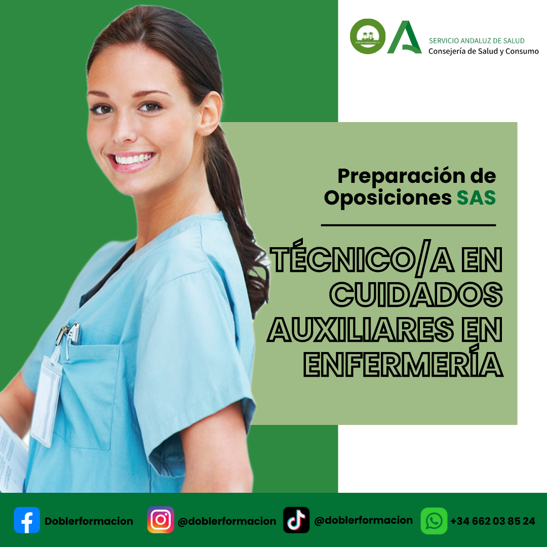 Oposiciones T Cnico A En Cuidados Auxiliares En Enfermer A Servicio Andaluz De Salud Sas