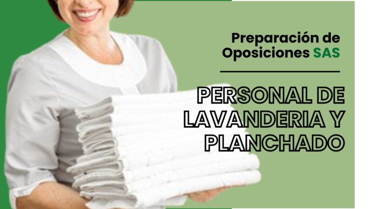 OPOSICIONES PERSONAL DE LAVANDERIA Y PLANCHADO SERVICIO ANDALUZ DE SALUD