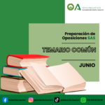 OPOSICIONES PARTE COMÚN SERVICIO ANDALUZ DE SALUD (SAS). GRUPO JUNIO 2024.