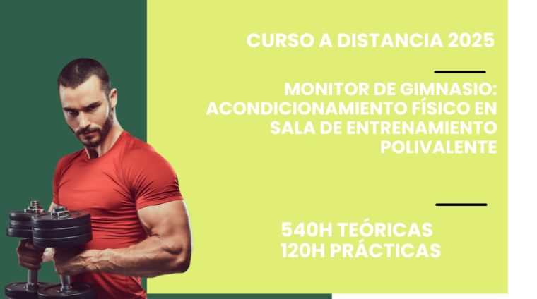 WEB MONITOR DE GIMNASIO. MODALIDAD DISTANCIA. (12)